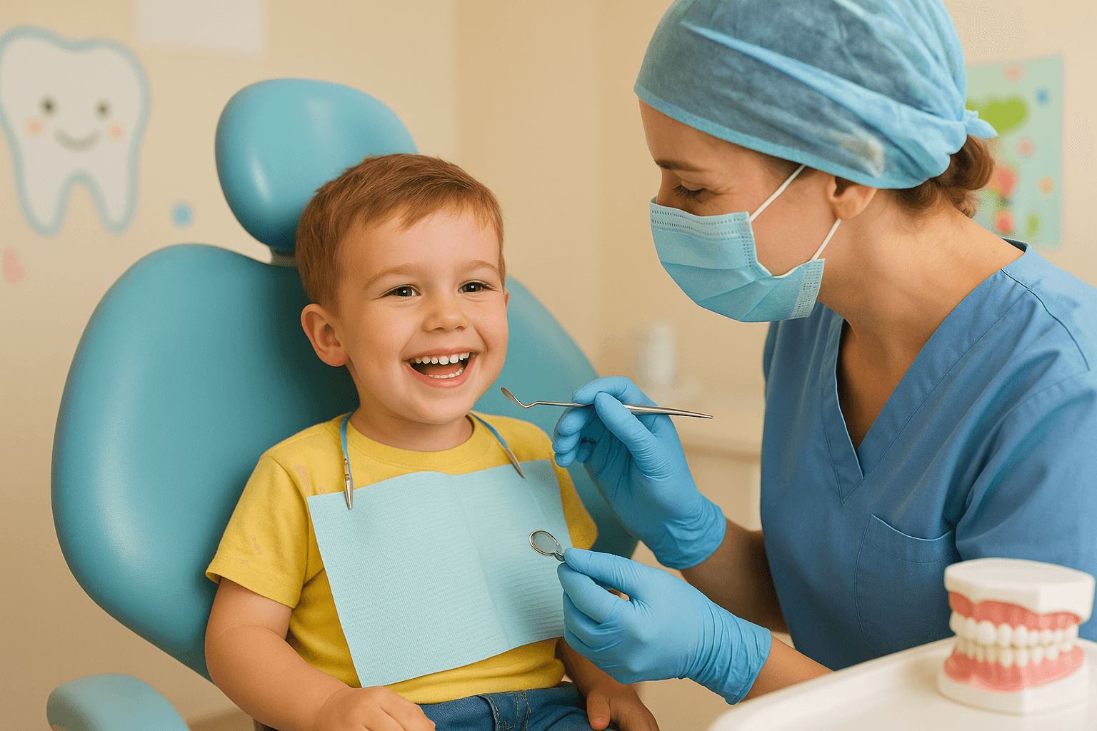 How to Take Care of Your Child’s First Teeth