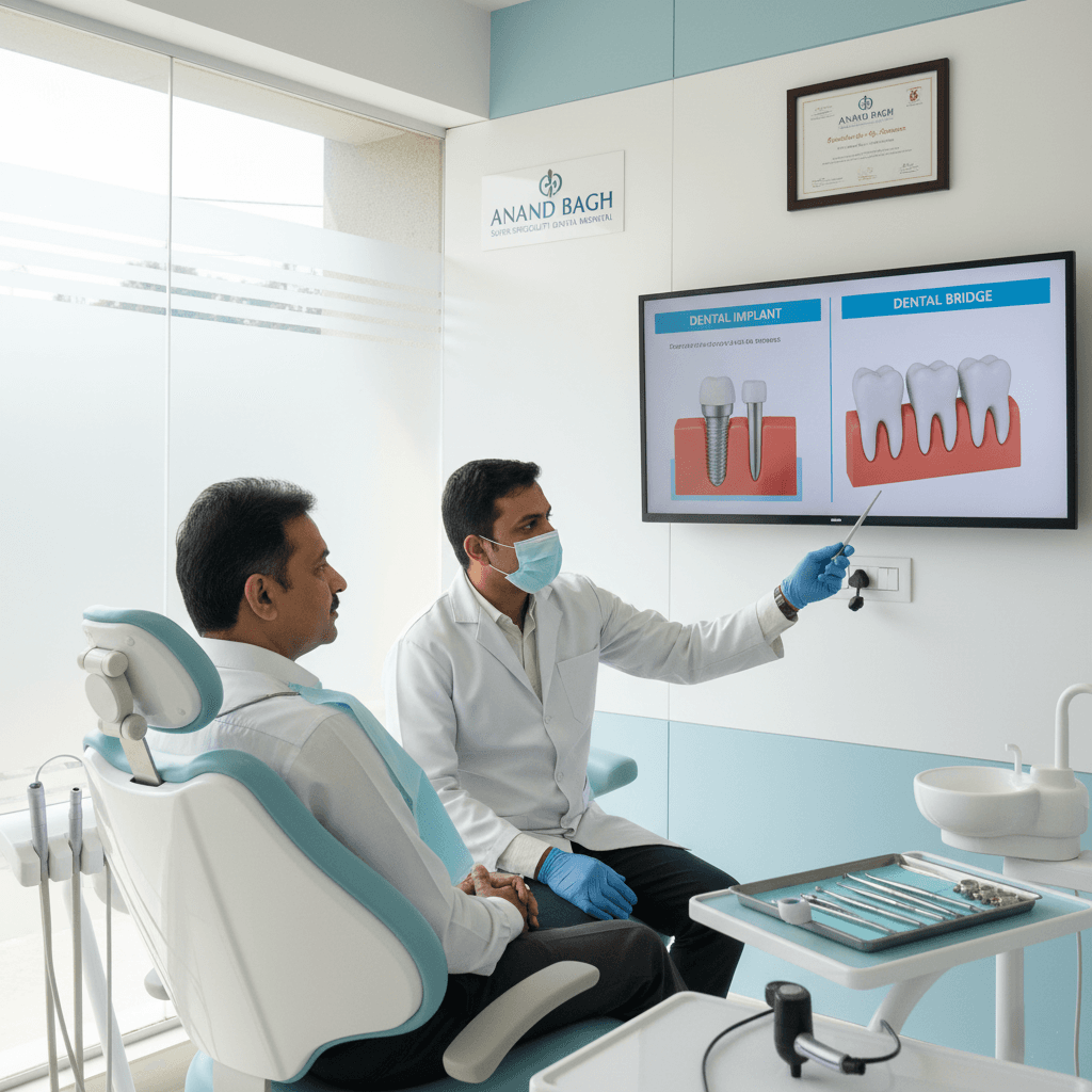 Dental Implants vs. Bridges